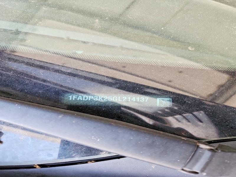 Продаж на аукціоні авто 2016 Ford Focus, vin: 1FADP3K25GL214137, номер лоту: 53993726