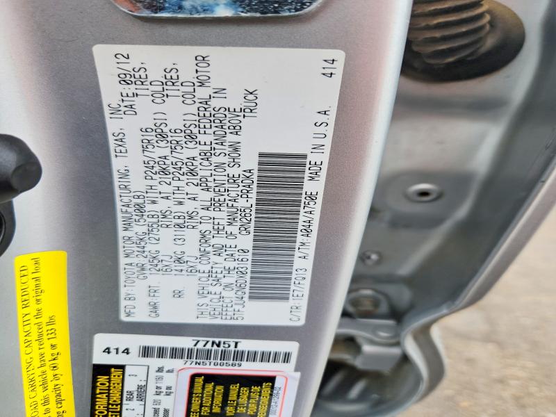 Aukcja sprzedaży 2013 Toyota Tacoma, vin: 5TFJU4GN6DX031610, numer aukcji: 54657896