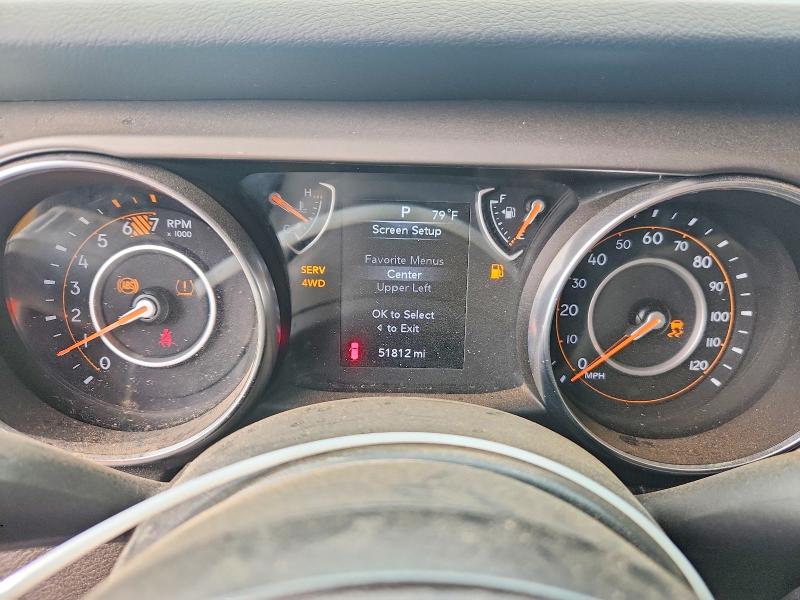 2020 Jeep Wrangler Unlimited მანქანა იყიდება აუქციონზე, vin: 1C4HJXDN4LW198226, აუქციონის ნომერი: 52507046