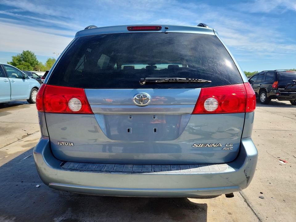 2006 Toyota Sienna მანქანა იყიდება აუქციონზე, vin: 5TDBA23C76S075016, აუქციონის ნომერი: 54690566