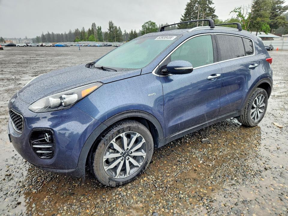 Продаж на аукціоні авто 2019 Kia Sportage, vin: KNDPNCAC3K7600449, номер лоту: 53938456