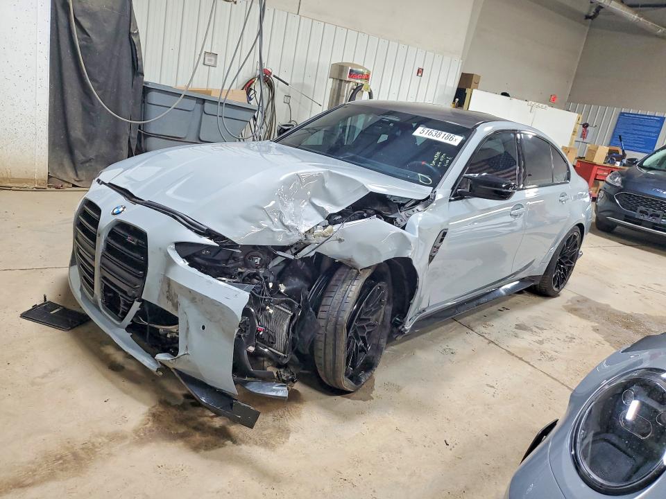 51638186 :رقم المزاد ، WBS33HJ06SFU14135 vin ، 2025 Bmw M3 مزاد بيع
