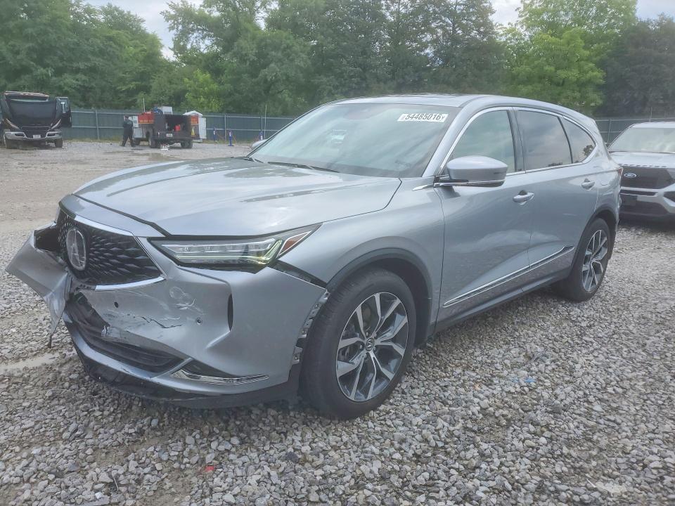 2022 Acura Mdx მანქანა იყიდება აუქციონზე, vin: 5J8YE1H48NL007237, აუქციონის ნომერი: 54485016