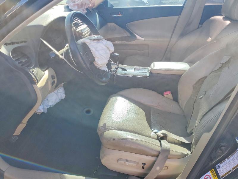 53939336 :رقم المزاد ، JTHBK262675027657 vin ، 2007 Lexus Is مزاد بيع