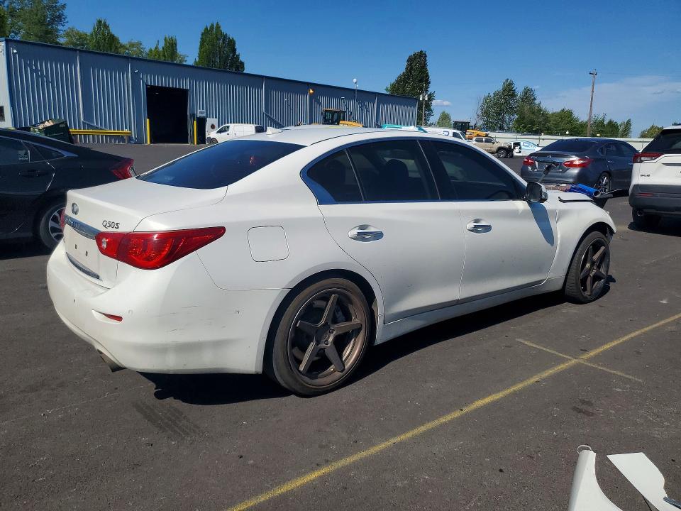 54684576 :رقم المزاد ، JN1BV7AR3EM689339 vin ، 2014 Infiniti Q50 مزاد بيع
