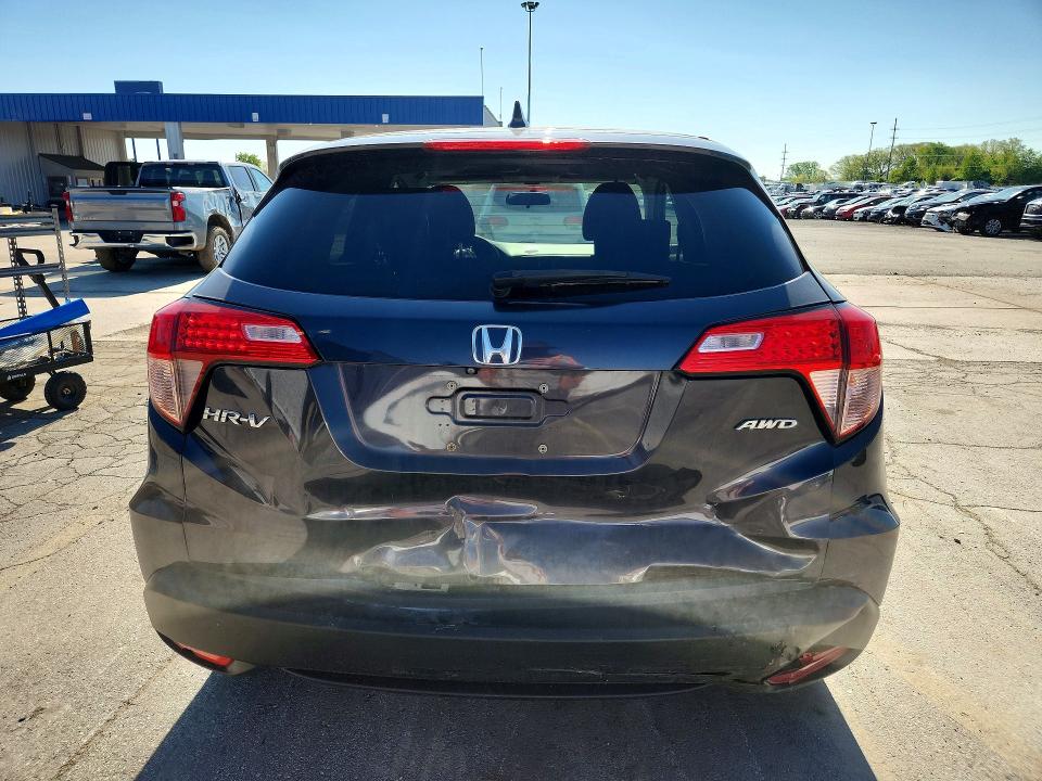 53061876 :رقم المزاد ، 3CZRU6H56GM725621 vin ، 2016 Honda Hr-v مزاد بيع