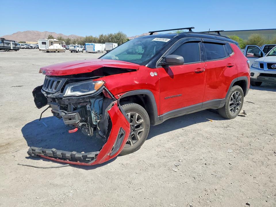 54553936 :رقم المزاد ، 3C4NJDDB5MT552169 vin ، 2021 Jeep Compass مزاد بيع
