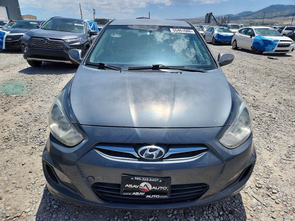 2012 Hyundai Accent მანქანა იყიდება აუქციონზე, vin: KMHCT5AEXCU056807, აუქციონის ნომერი: 55461686