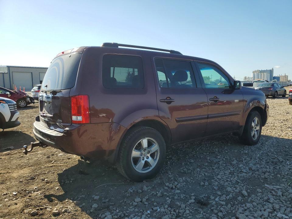 2011 Honda Pilot მანქანა იყიდება აუქციონზე, vin: 5FNYF4H7XBB038107, აუქციონის ნომერი: 54100536