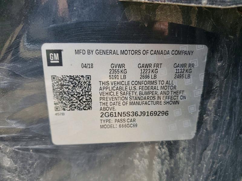 51647816 :رقم المزاد ، 2G61N5S36J9169296 vin ، 2018 Cadillac Xts مزاد بيع