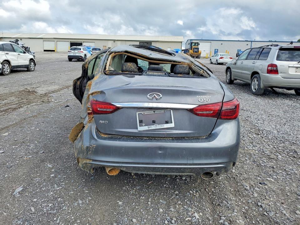55102946 :رقم المزاد ، JN1EV7AR7KM553420 vin ، 2019 Infiniti Q50 مزاد بيع