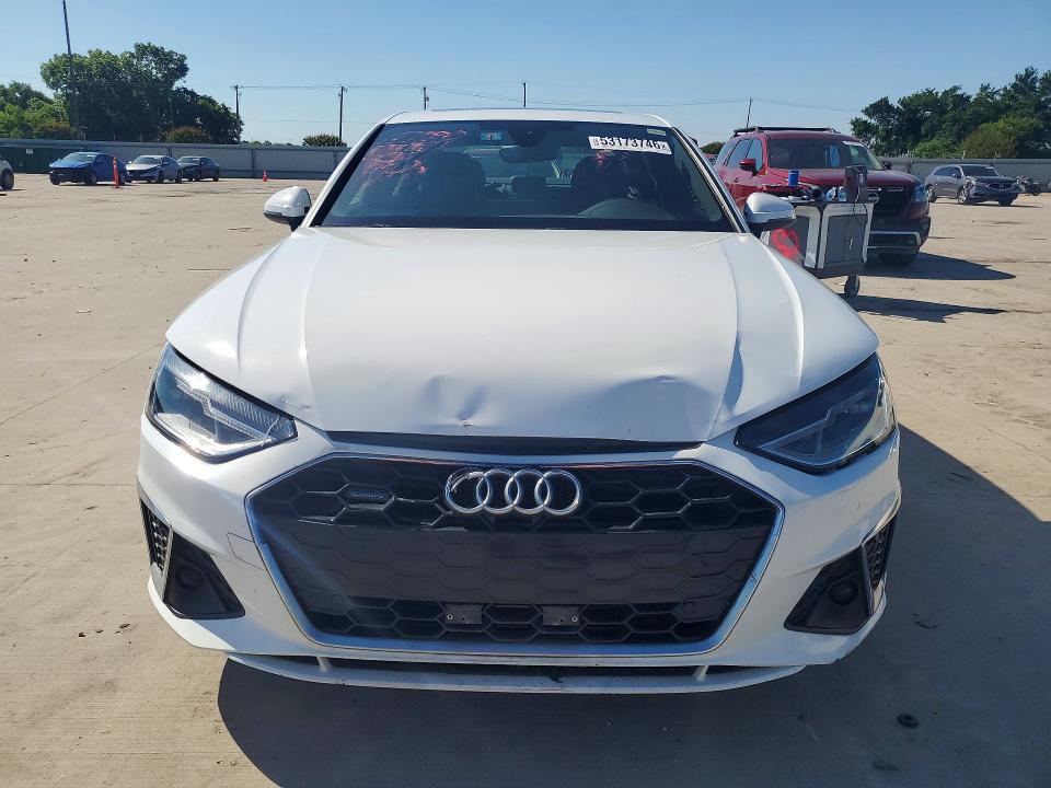 53173746 :رقم المزاد ، WAUDNAF45LA042551 vin ، 2020 Audi A4 مزاد بيع