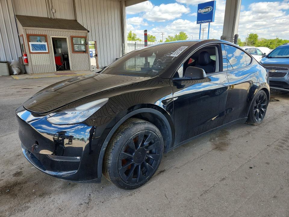 Продаж на аукціоні авто 2021 Tesla Model Y, vin: 5YJYGDEE6MF201113, номер лоту: 53210426