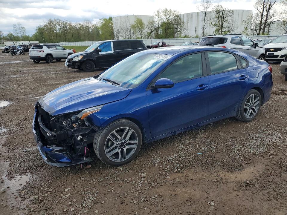53037336 :رقم المزاد ، 3KPF34AD5KE026128 vin ، 2019 Kia Forte مزاد بيع