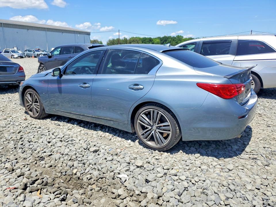 2014 Infiniti Q50 მანქანა იყიდება აუქციონზე, vin: JN1BV7AR2EM703523, აუქციონის ნომერი: 55670916