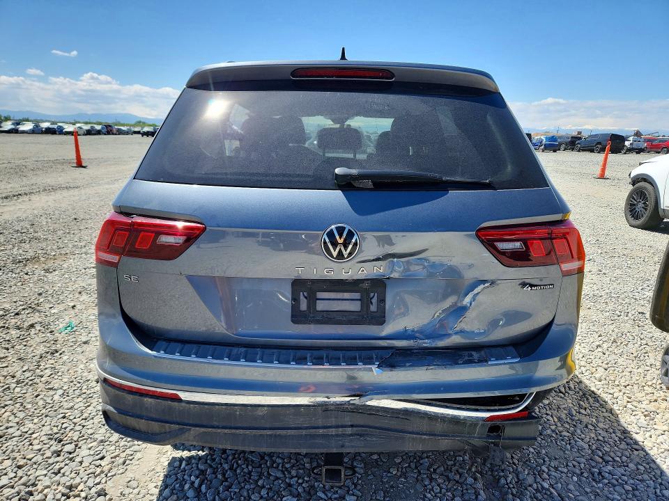 2022 Volkswagen Tiguan მანქანა იყიდება აუქციონზე, vin: 3VV2B7AX9NM046827, აუქციონის ნომერი: 51966156