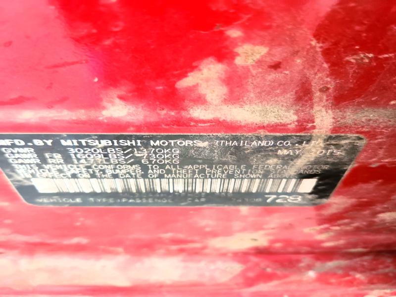 Aukcja sprzedaży 2015 Mitsubishi Mirage, vin: ML32A4HJ7FH051759, numer aukcji: 52514156