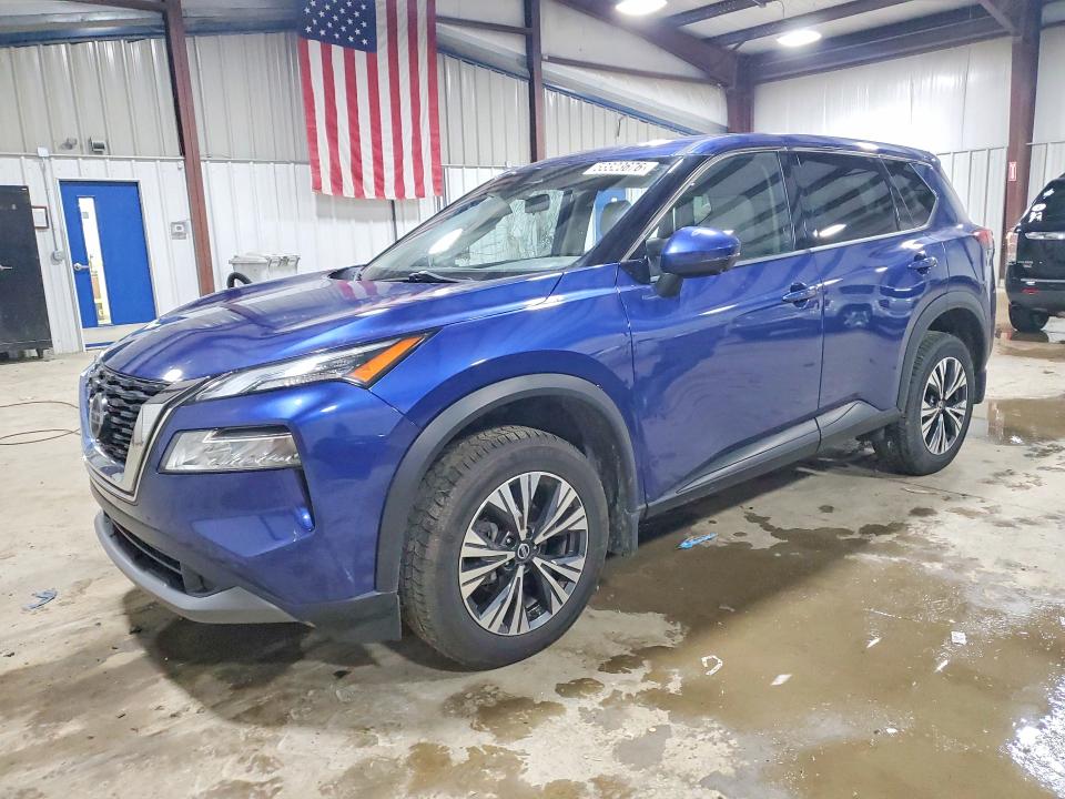 53323676 :رقم المزاد ، JN8AT3BB3MW210126 vin ، 2021 Nissan Rogue مزاد بيع