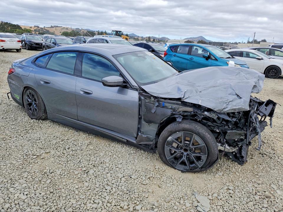 2023 Bmw I4 მანქანა იყიდება აუქციონზე, vin: WBY43AW0XPFP57516, აუქციონის ნომერი: 55253306