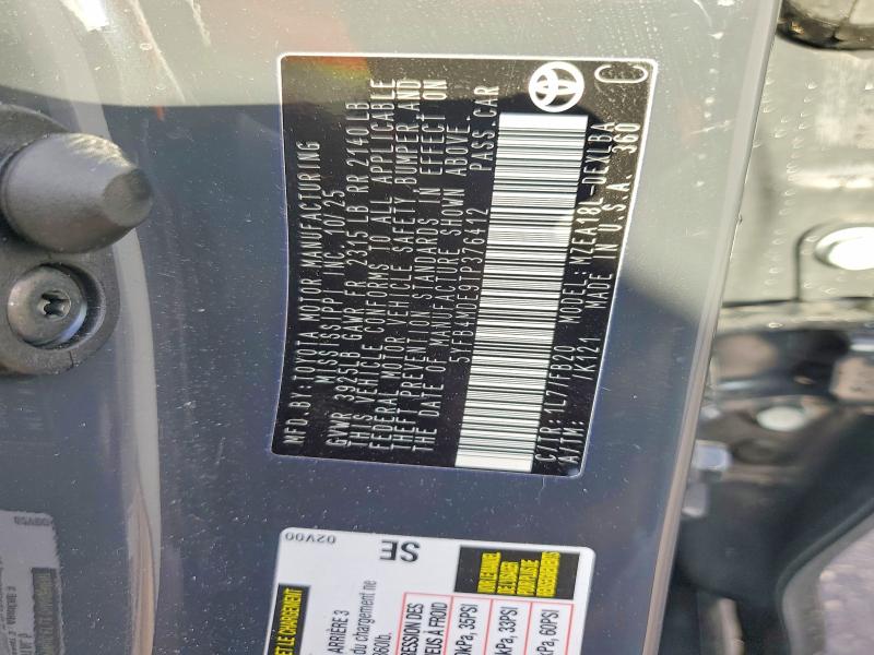 Продажа на аукционе авто 2026 Toyota Corolla, vin: 5YFB4MDE9TP376412, номер лота: 53376846