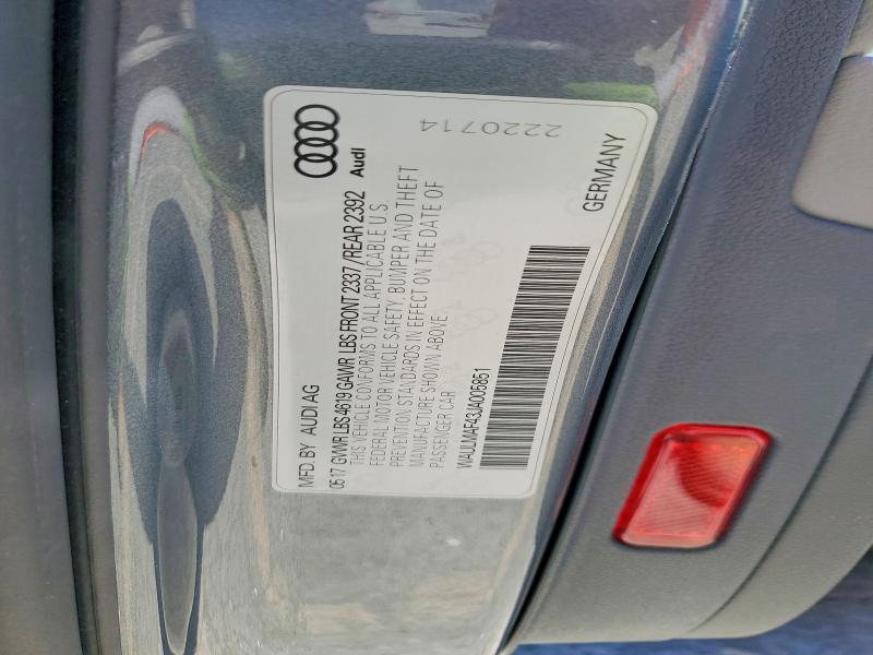 Продажа на аукционе авто 2018 Audi A4, vin: WAULMAF43JA005851, номер лота: 53969856