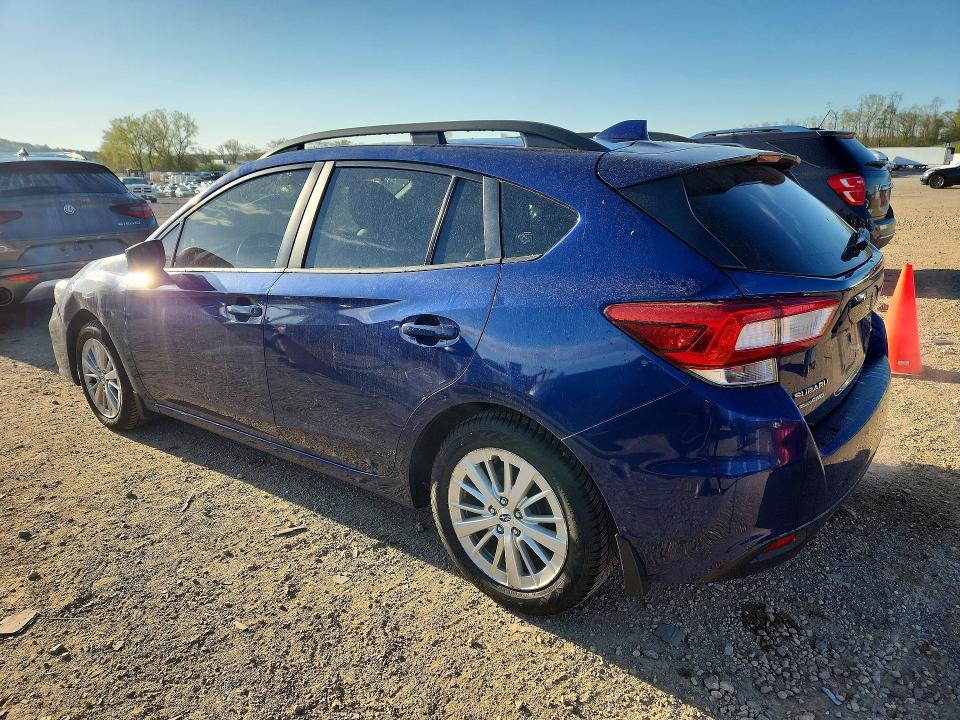 2018 Subaru Impreza მანქანა იყიდება აუქციონზე, vin: 4S3GTAB64J3709253, აუქციონის ნომერი: 51711516