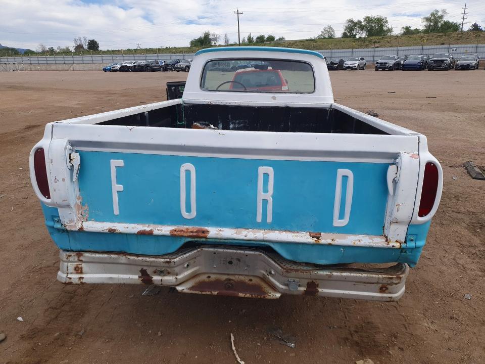 53640196 :رقم المزاد ، F10CP270062 vin ، 1962 Ford F100 مزاد بيع