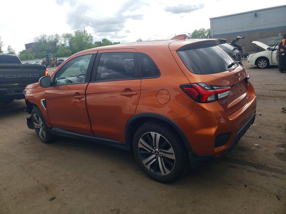 2022 Mitsubishi Outlander Sport მანქანა იყიდება აუქციონზე, vin: JA4APVAUXNU016019, აუქციონის ნომერი: 53581066