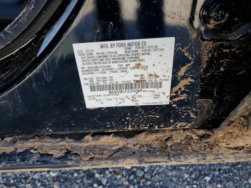 Продаж на аукціоні авто 2020 Ford Ecosport, vin: MAJ6S3KL7LC316369, номер лоту: 51647106