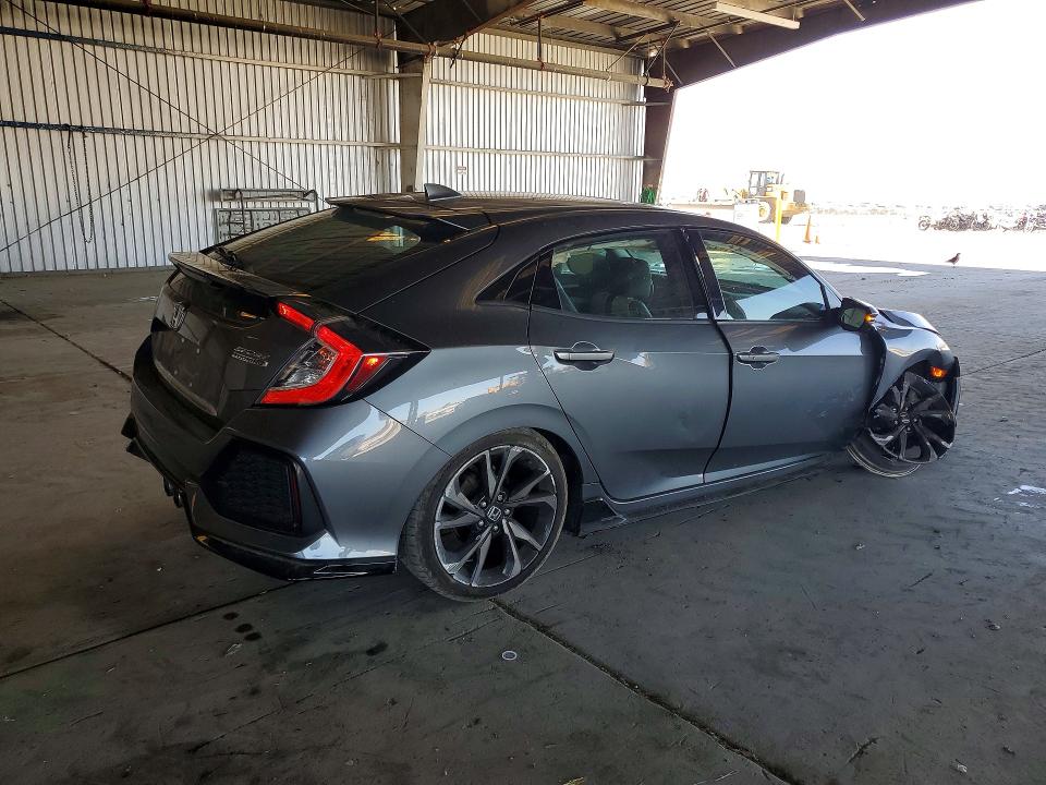 53551156 :رقم المزاد ، SHHFK7H93JU432597 vin ، 2018 Honda Civic مزاد بيع