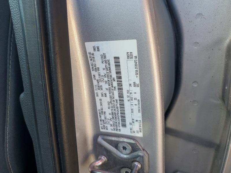 2016 Ford Escape მანქანა იყიდება აუქციონზე, vin: 1FMCU0G76GUB71340, აუქციონის ნომერი: 52903256