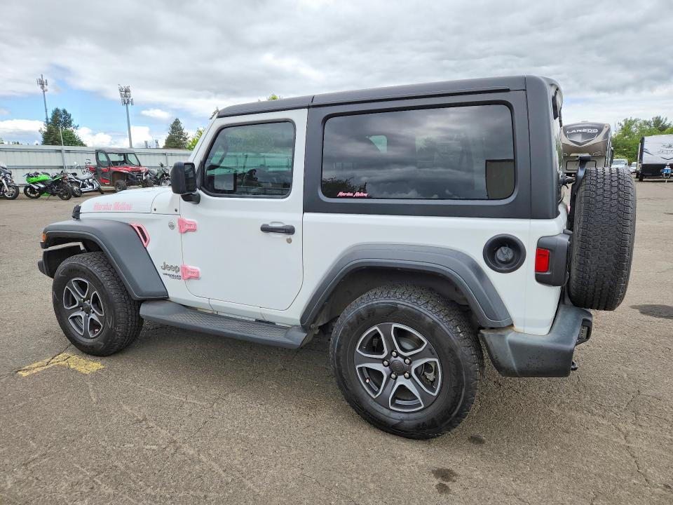 54882096 :رقم المزاد ، 1C4GJXAN0LW104343 vin ، 2020 Jep Wrangler مزاد بيع