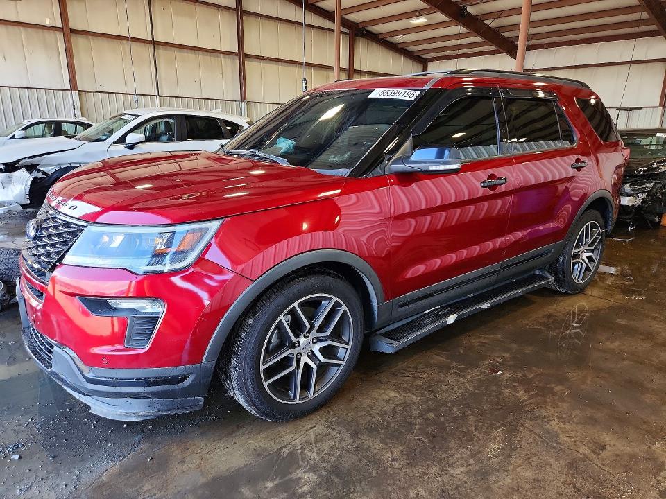 2018 Ford Explorer მანქანა იყიდება აუქციონზე, vin: 1FM5K8GT3JGB62000, აუქციონის ნომერი: 55399196
