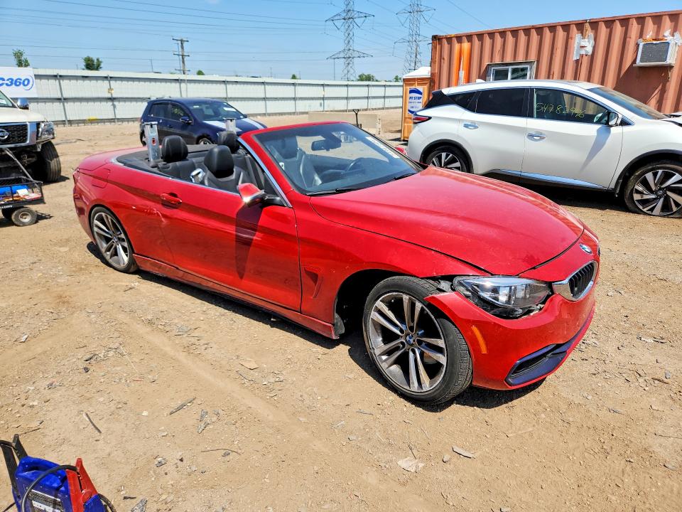 Продажа на аукционе авто 2018 Bmw 430i, vin: WBA4Z1C59JEC59224, номер лота: 54967506