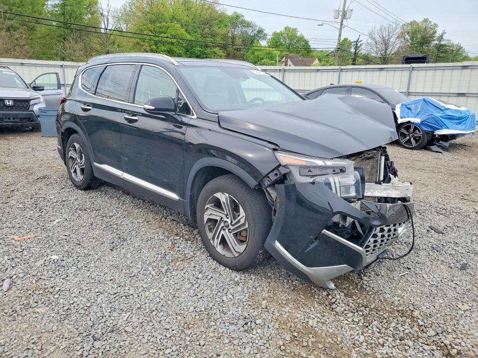 2021 Hyundai Santa Fe მანქანა იყიდება აუქციონზე, vin: 5NMS3DAJ2MH345079, აუქციონის ნომერი: 52444006