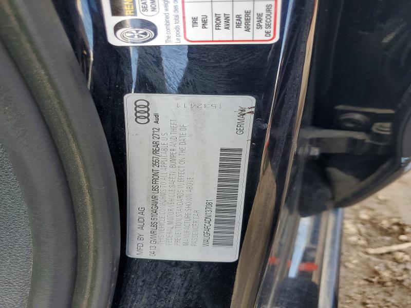 Aukcja sprzedaży 2013 Audi A6, vin: WAUGFAFC4DN137081, numer aukcji: 55545446