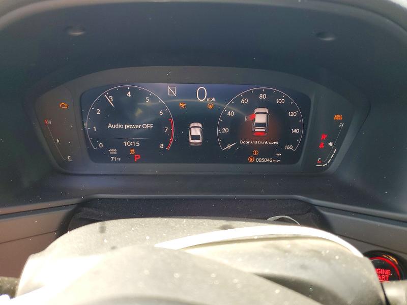 Aukcja sprzedaży 2025 Honda Accord, vin: 1HGCY1F27SA091125, numer aukcji: 55343416