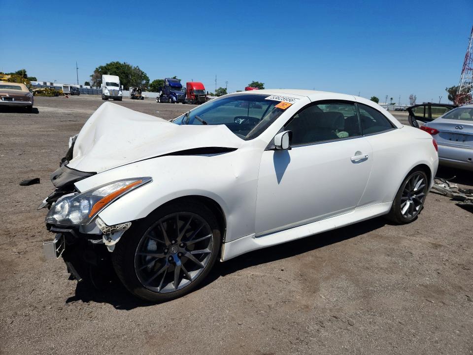 53625956 :رقم المزاد ، JN1CV6FE3DM230220 vin ، 2013 Infiniti G37 Convertible مزاد بيع