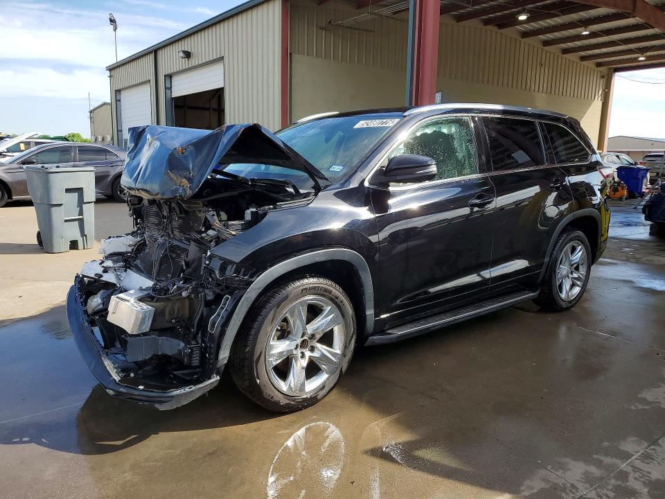 52480776 :رقم المزاد ، 5TDYKRFH3FS075845 vin ، 2015 Toyota Highlander مزاد بيع