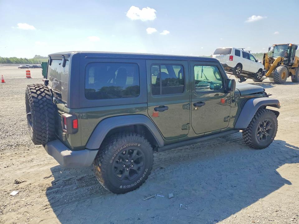 Продажа на аукционе авто 2021 Jeep Wrangler Unlimited, vin: 1C4HJXDGXMW593630, номер лота: 54139066