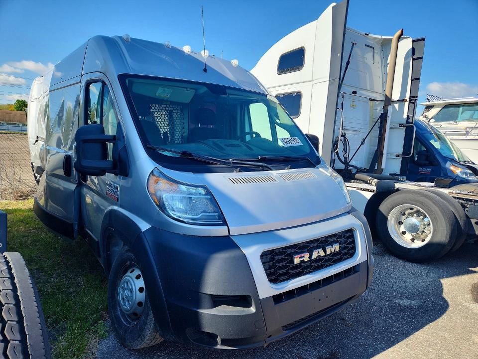 52931536 :رقم المزاد ، 3C6URVJG0KE565298 vin ، 2019 Ram Promaster 3500 مزاد بيع