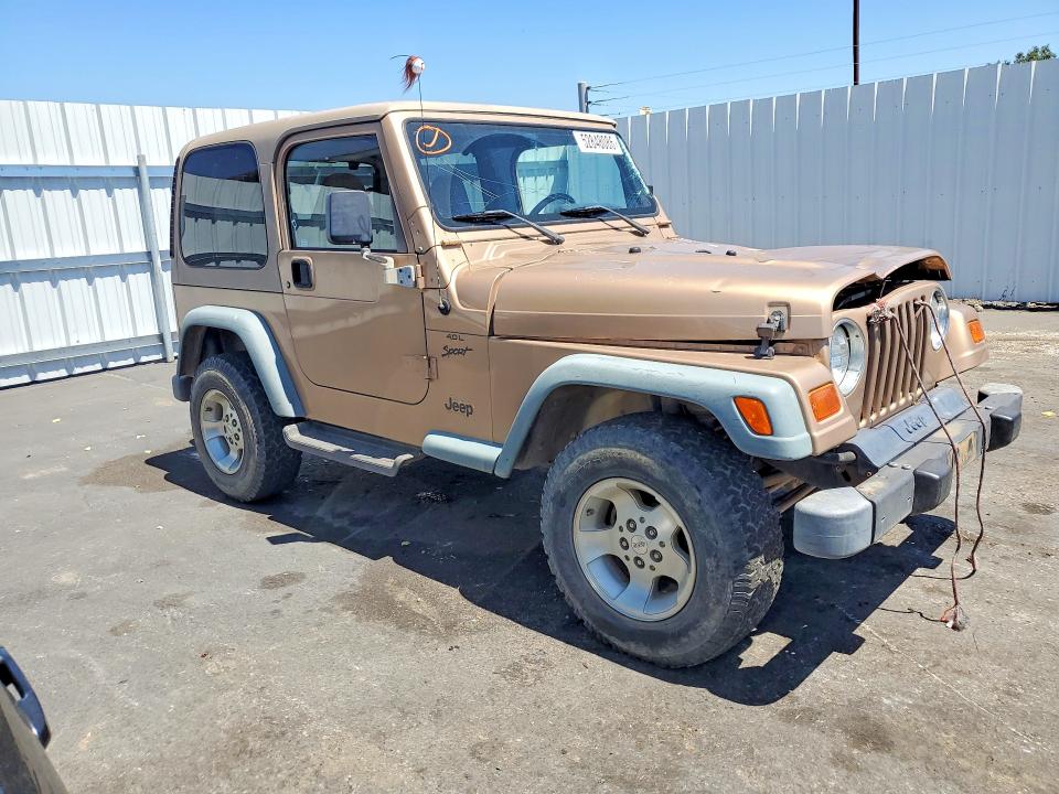 52848086 :رقم المزاد ، 1J4FY19S3XP446538 vin ، 1999 Jeep Wrangler / Tj مزاد بيع