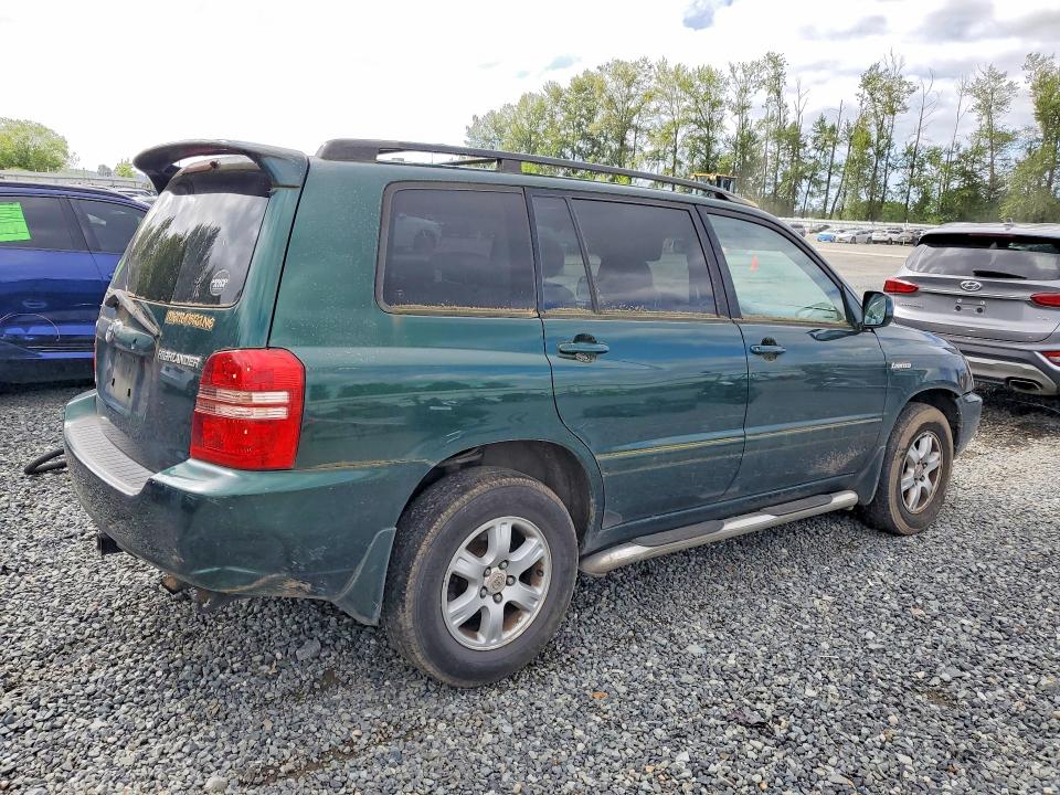 53141556 :رقم المزاد ، JTEHF21A310030272 vin ، 2001 Toyota Highlander مزاد بيع