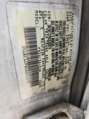 54201986 :رقم المزاد ، 3N1BC1CP0CK203579 vin ، 2012 Nissan Versa مزاد بيع