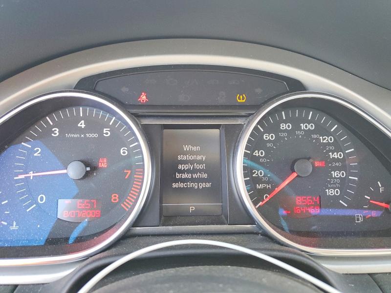 2009 Audi Q7 მანქანა იყიდება აუქციონზე, vin: WA1EY74L39D015863, აუქციონის ნომერი: 53294366