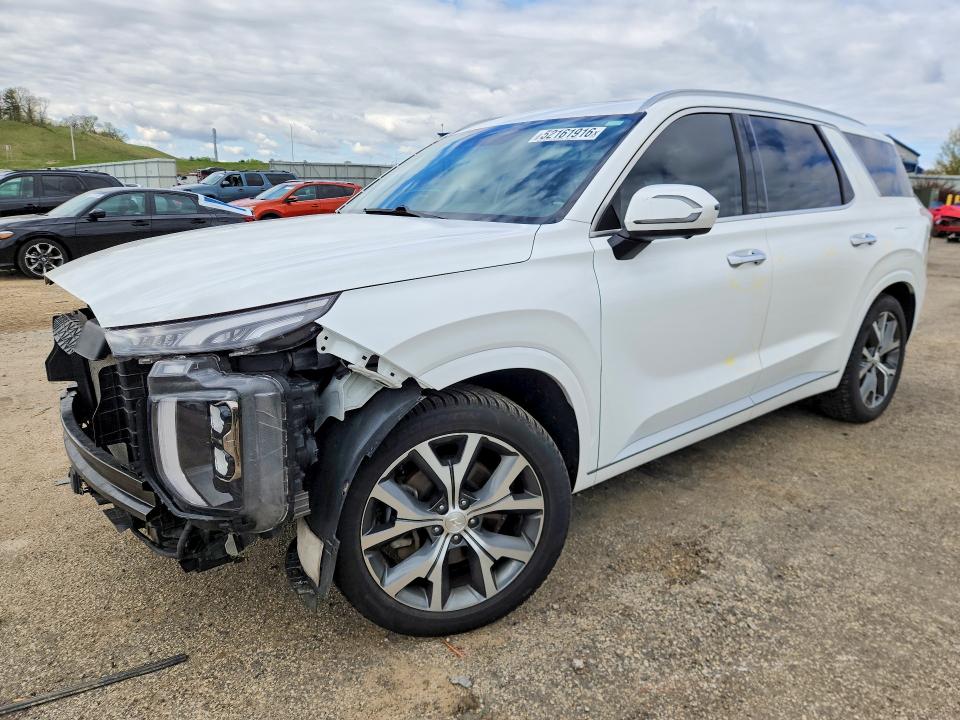 52161916 :رقم المزاد ، KM8R5DHE4NU385137 vin ، 2022 Hyundai Palisade مزاد بيع