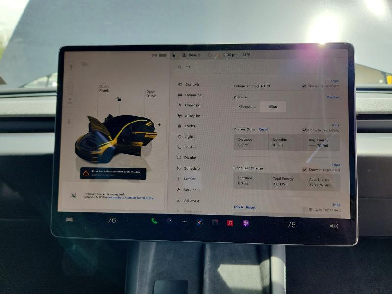 2025 Tesla Model 3 მანქანა იყიდება აუქციონზე, vin: 5YJ3E1EB7SF993872, აუქციონის ნომერი: 52195806