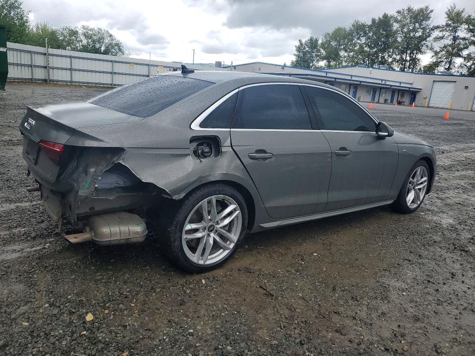 2024 Audi A4 მანქანა იყიდება აუქციონზე, vin: WAUEAAF43RN010750, აუქციონის ნომერი: 53459676