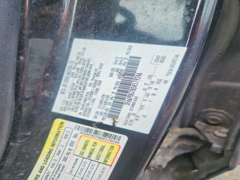 Aukcja sprzedaży 2013 Ford Fusion, vin: 3FA6P0G78DR179246, numer aukcji: 54325556