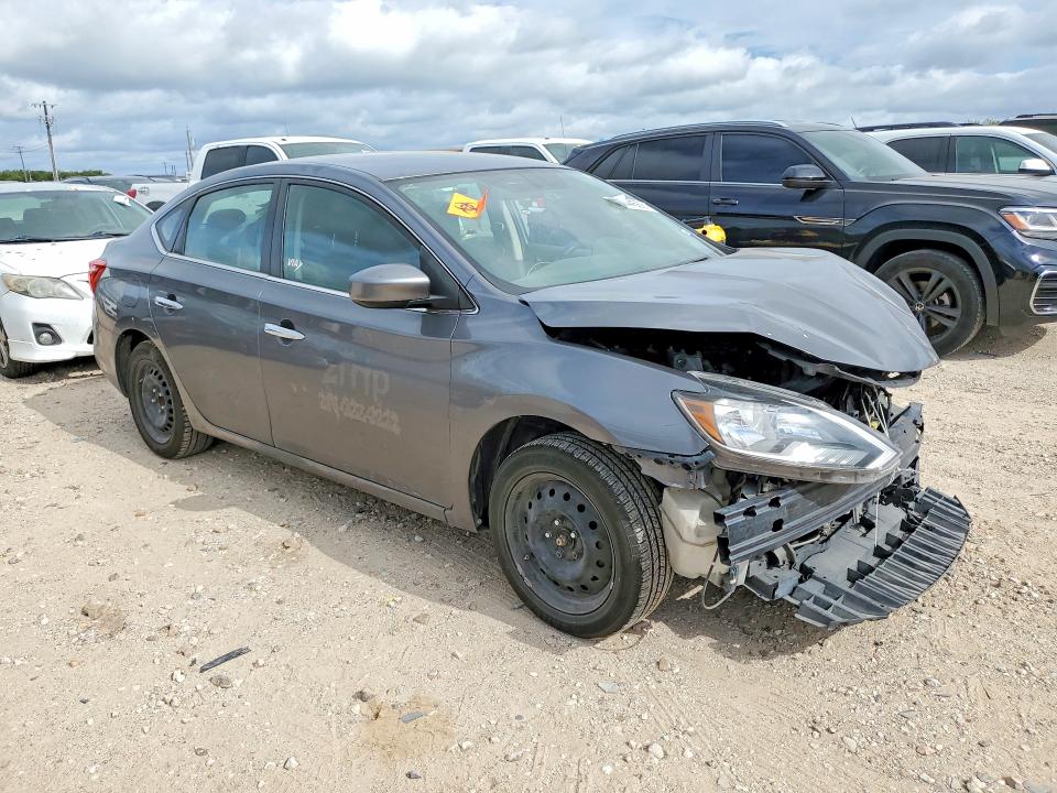 54744566 :رقم المزاد ، 3N1AB7AP0KY311295 vin ، 2019 Nissan Sentra مزاد بيع